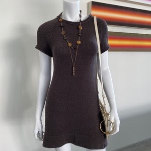James Perse Brown Sweater Dress Size XS/S EUC